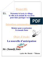 2 as - Projet 4 - (2) La Nouvelle D_anticipation