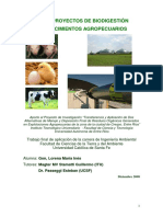 Guía Para Proyectos de Biodigestión en Establecimientos Agropecuarios