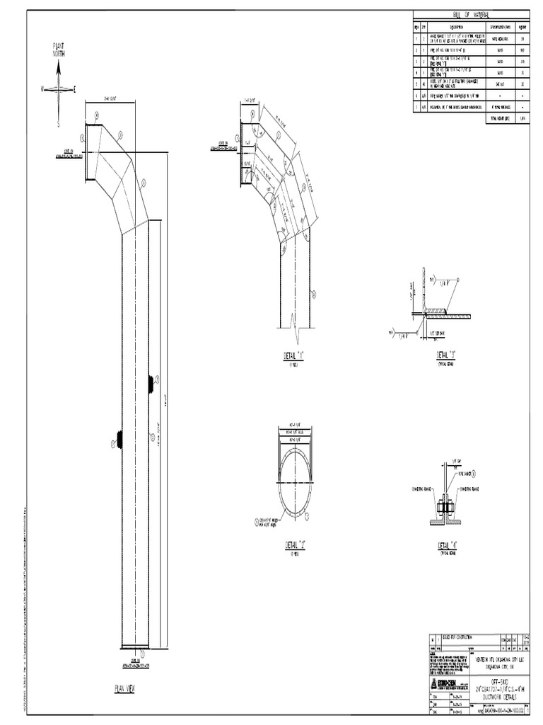 Ductwork Construction Details and Materials | PDF | Mechanical ...