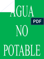 Agua No Potable