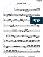(Clarinet Institute) Albinoni, Tomaso - Sonata Op 6 No 3