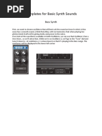Templates For Basic Synth Sounds-3