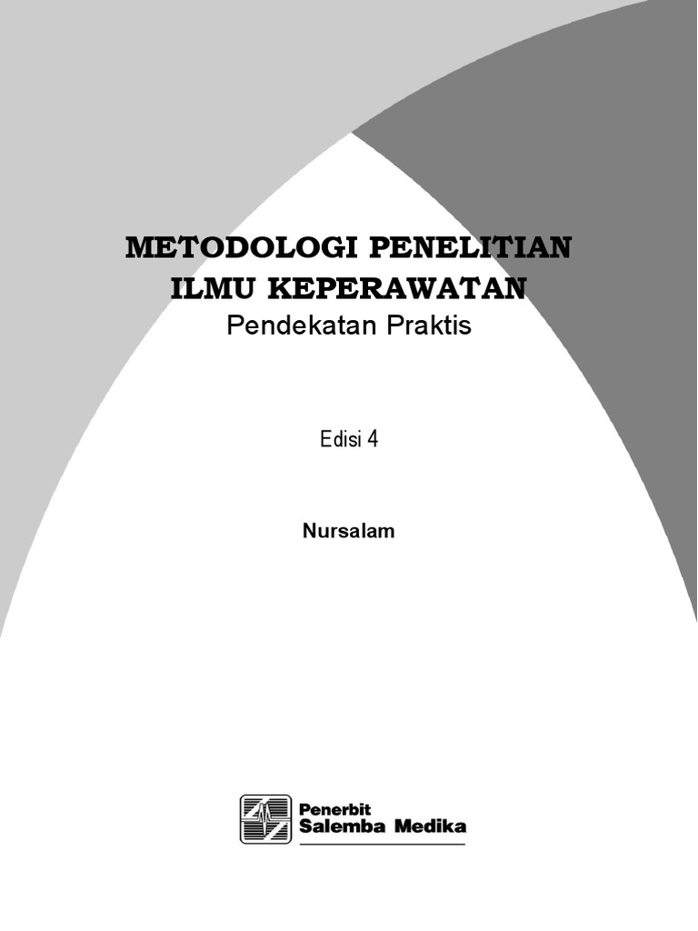 Adoc Pub Metodologi Penelitian Ilmu Keperawatan Pdf