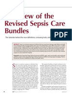 A Review of Revised Sepsis Care Bundles