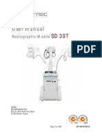 Manual de Uso SD 30T DR en Inglés