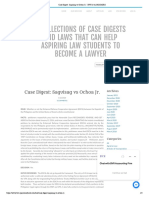 Case Digest - Saguisag Vs Ochoa Jr. - BVR & ASSOCIATES