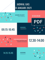 Jadwal UAS1 2021