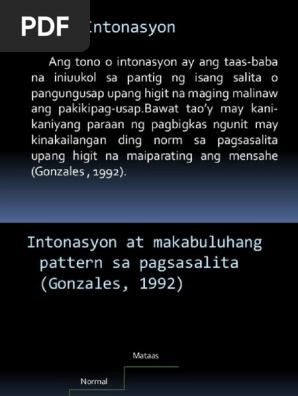 1 ponemang suprasegmental tono o intonasyon pdf