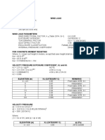 Wind Load Occupancy Category:: Interpolation Interpolation Interpolation Interpolation