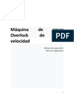 Manual Operativo de Overlock en Español