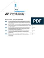 Ap Psychology Sample Syllabus 1