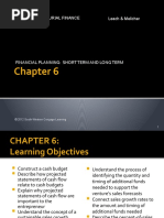 Entrepreneurial Finance Leach & Melicher: Financial Planning: Short Term and Long Term