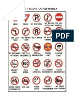 Traffic Signs and Symbols