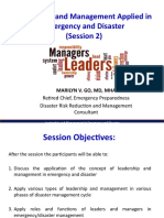 2. Leadership Mgt. Session 2