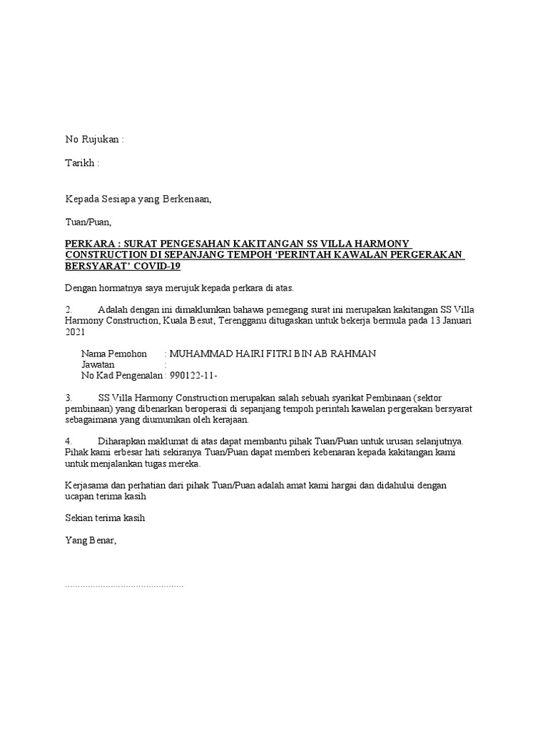 Surat Rentas Negeri | PDF