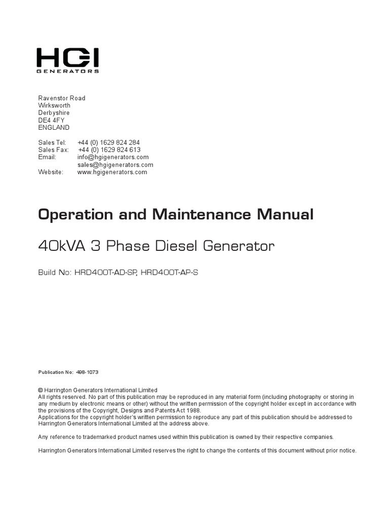 PERKINS DIESEL GENERATOR MANUAL PDF visual data 6