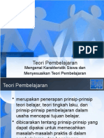 Teori Pembelajaran