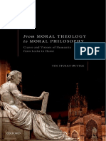 Tim Stuart-Buttle - From Moral Theology To Moral Philosophy - Cicero and Visions of Humanity From Locke To Hume (2019, Oxford University Press)