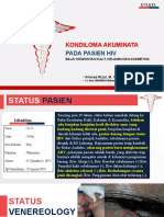 Laporan Kasus Kondiloma Akuminata Pada Pasien HIV