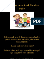 Bahagia Bersama Anak Cerebral Palsy