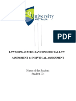 Laws20058-Australian Commercial Law