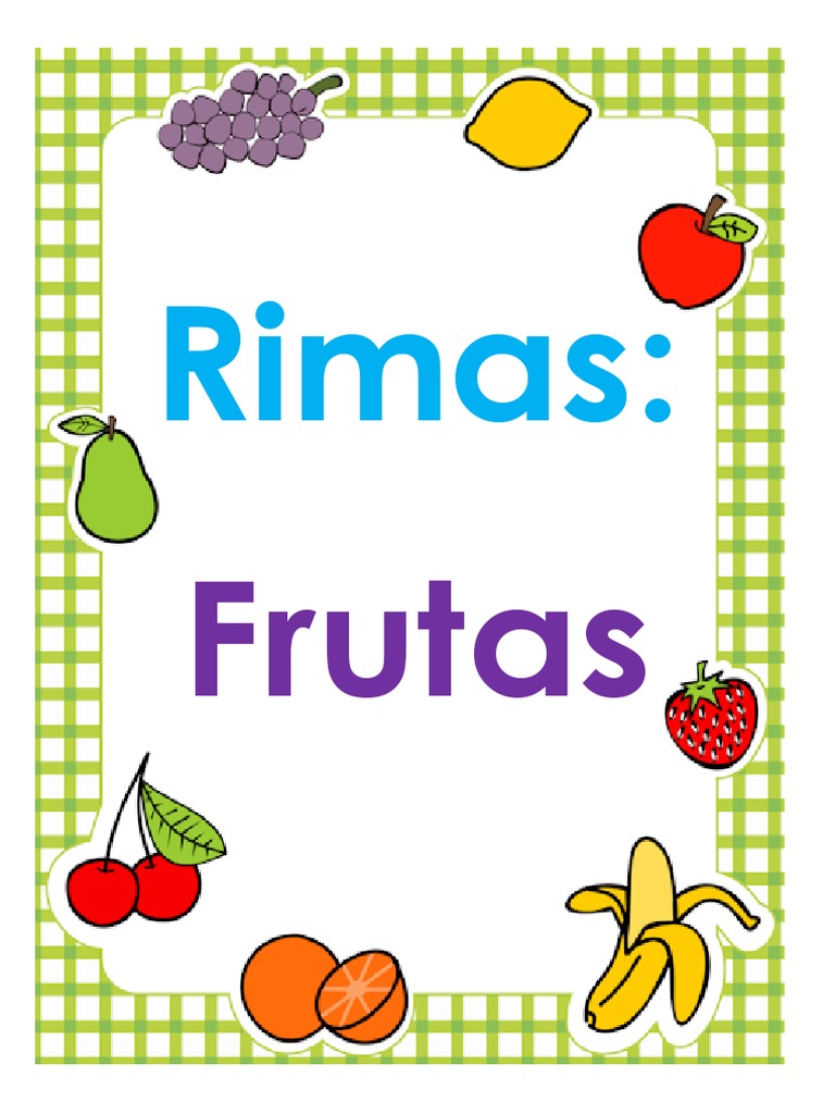 Rimas Frutas | PDF | Salud y bienestar