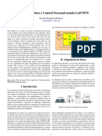 Adquisición de Datos y Control Neuronal usando LabVIEW