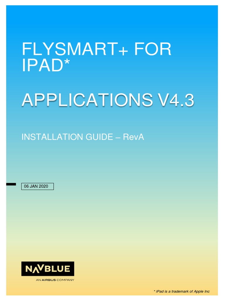 Flysmart+ For Ipad Applications V4.3: Installation Guide - Reva | PDF ...