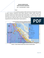 Bahaya Gempa Bumi Patahan Sumatera