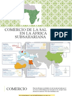 Comercio de La Sal en La África Subsahariana