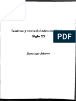 Teatros y Teatralidades en México Siglo XX