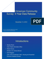 2005 2009 A I C It 2005-2009 American Community Survey 5-Year Data Release y