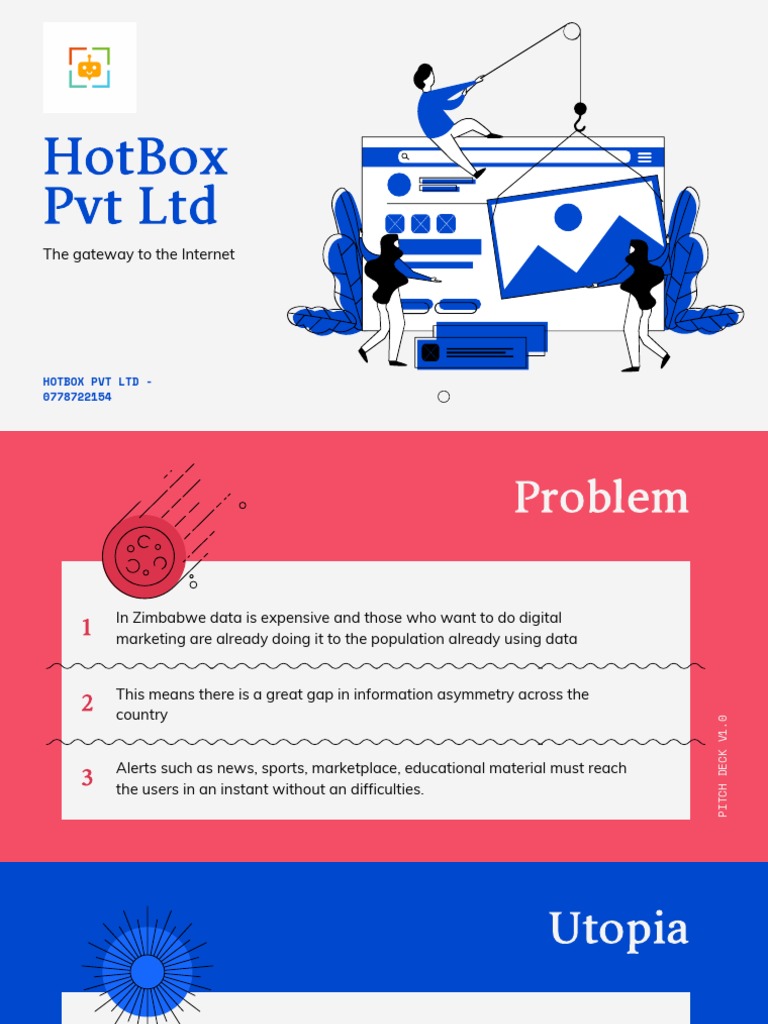 HotBox Pitch Deck PDF Bot Advertising