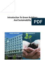 Introduction To Green Buildings and Sustainability