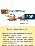 Teknik Pemasakan