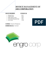 Human Resource Management of Engro Corporation