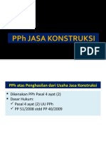 PPH Atas Jasa Konstruksi