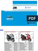 SQ125 Part List