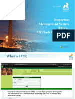 Inspection Management System (IMS) - SIC/Task Coordinator: RDMP Jo Balikpapan