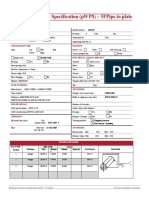 Welding Procedure Specification (PWPS) - 5fpipe To Plate: Joint Design Used Position