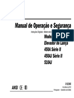 Manual de Operação e Segurança - 450AJ Diesel