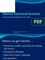 How To - Marine Electrical Seminar Nov 2019 - Day 1-1