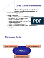 Company Code Global Parameters: Client That Represents An Independent Legal Entity For External Reporting Purposes