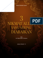 Materi Khutbah Jumat II Juni 2020 3 Nikmat Allah Yang Sering Diabaikan Dakwah - Id