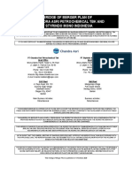 Abridge of Merger Plan of PT CAP Tbk and PT SMI