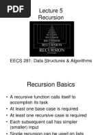 Recursion: EECS 281: Data Structures & Algorithms