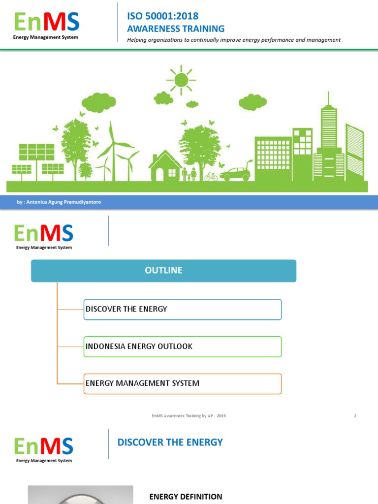 EnMS Awareness Training Overview | PDF | Energy Development | Energy ...