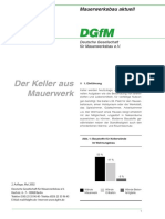 DGFM - Keller Aus Mauerwerk