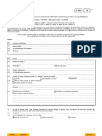 Versicherer Koordinationsrecht Dokumente E104 Fr