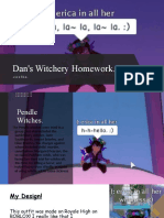 Dan's Witchery Homework.:) ) : - C o o L II o